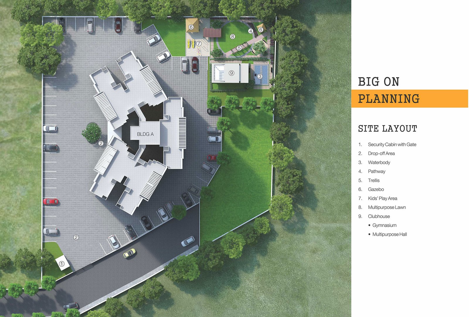 Gagan Tisha Site Layout